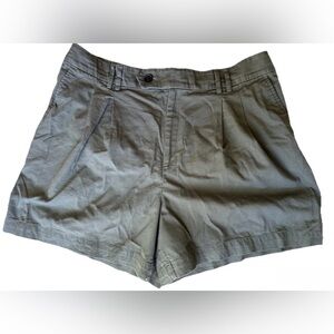 LOFT Outlet Women’s Sz 14 Bermuda Shorts Mid Rise Casual Flat Front